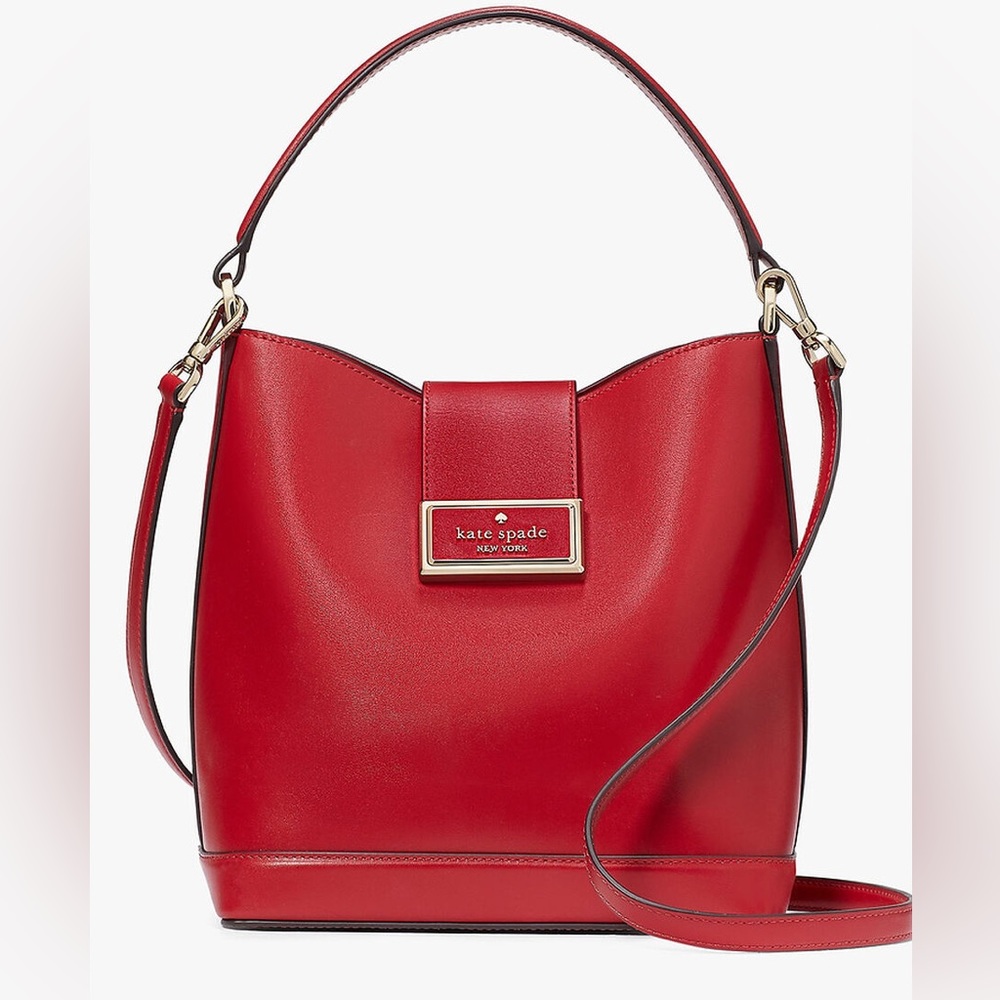 Kate Spade Reegan Bucket Bag in Candied Cherry *BRAND NEW*